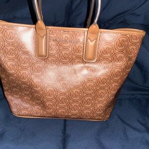 Michael Kors Tan Logo Tote